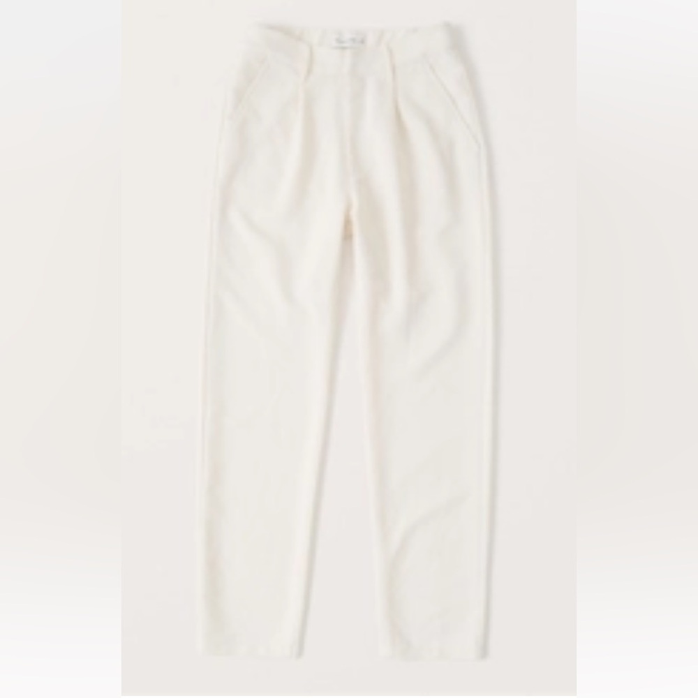 Abercrombie women’s tailored menswear dad pant